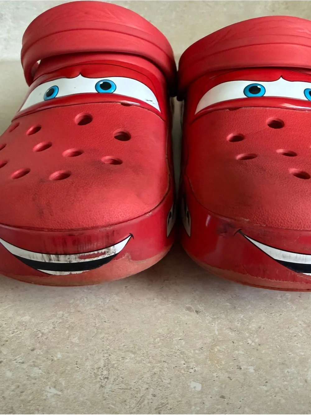 Lightning McQueen Red Crocs